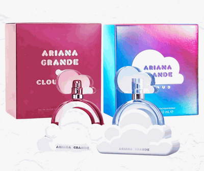 Gray helmet for bikers Ariana Grande Cloud Pink